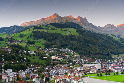 Engelberg, Switzerland in the Alps photo