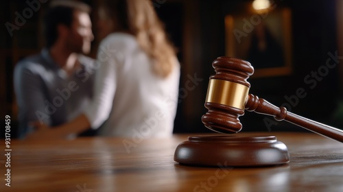 Gavel and a Blurred Couple, Legal Concepts