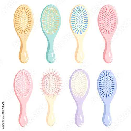 Clipart of Hairbrush
