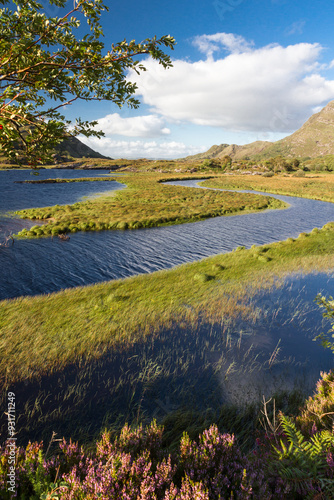 Landscape with lake and mountains 5
