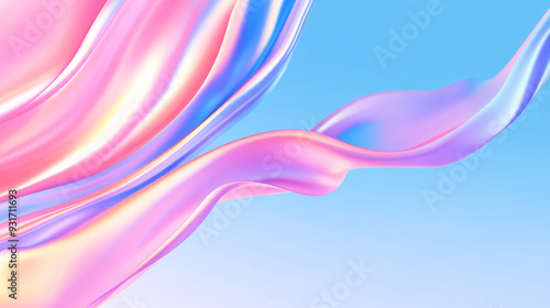 gradient background in blue and pink, motion blur, dynamic waves and shapes, new trendy concept background