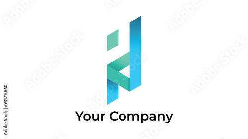 The logo formed from the letters i and d is suitable for property companies
