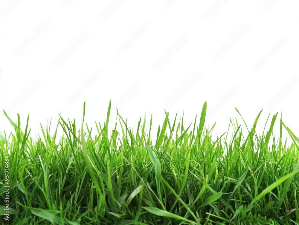 Vibrant Green Field of Grass Vibrant Green Field of Grass