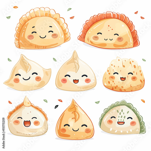 Clipart of Jiaozi