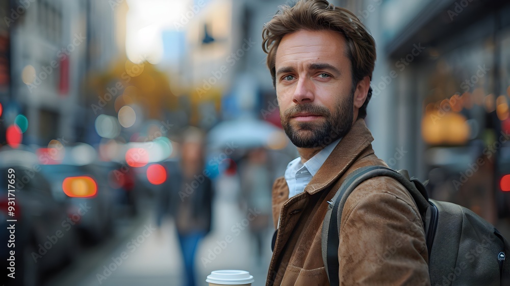 City Stroll with Coffee at Sunrise.
City Stroll with Coffee at Sunrise.