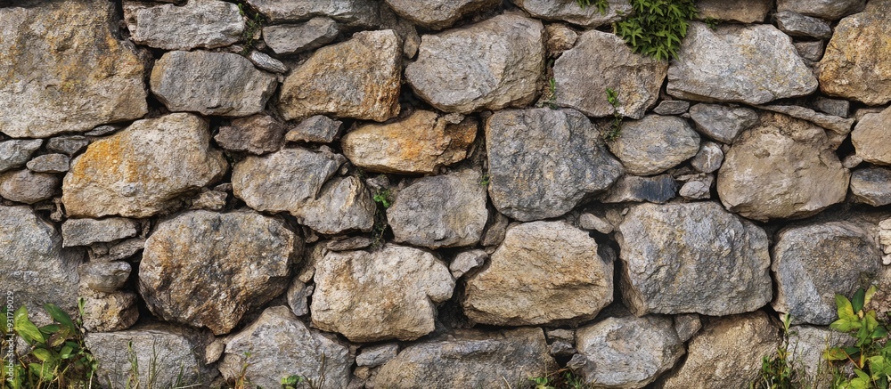 Background designed with a stone wall from a rural structure. with copy space image. Place for adding text or design Background designed with a stone wall from a rural structure. with copy space image. Place for adding text or design