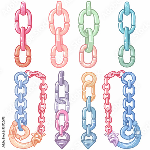 Vector Wallet Chain simple and min