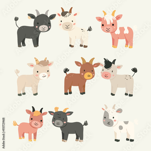 Vector Livestock simple and minima