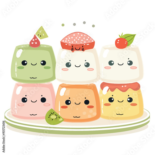 Vector Rice Cake simple and minima