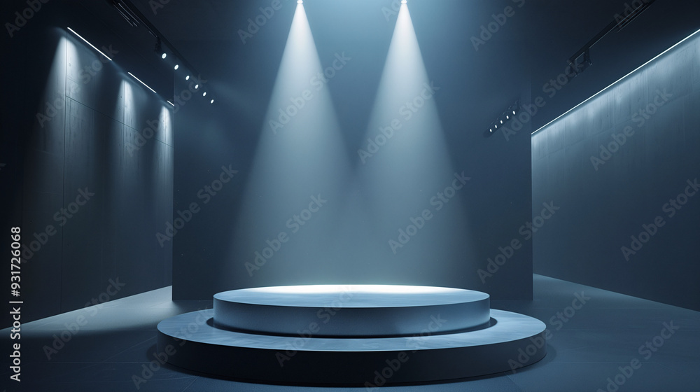 Minimalist Podium for Product Presentation Minimalist Podium for Product Presentation