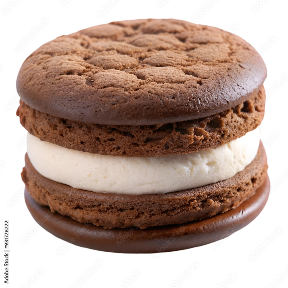 Chocolate ice cream sandwich Chocolate ice cream sandwich