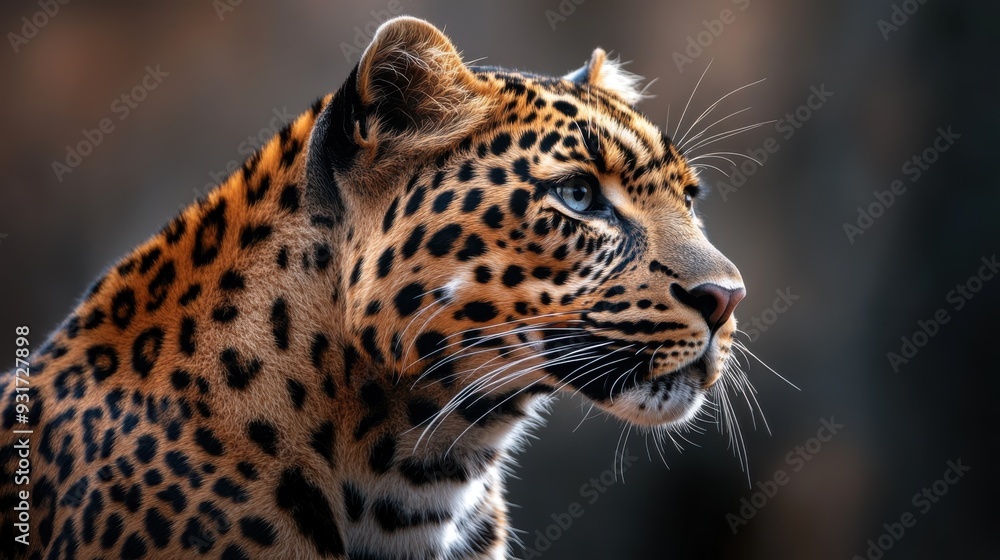 Leopard in the Okavango Delta - Moremi National Park in Botswana Leopard in the Okavango Delta - Moremi National Park in Botswana