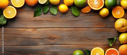 Collection of citrus fruits...