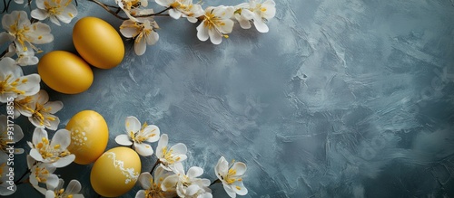 Easter background featuring...