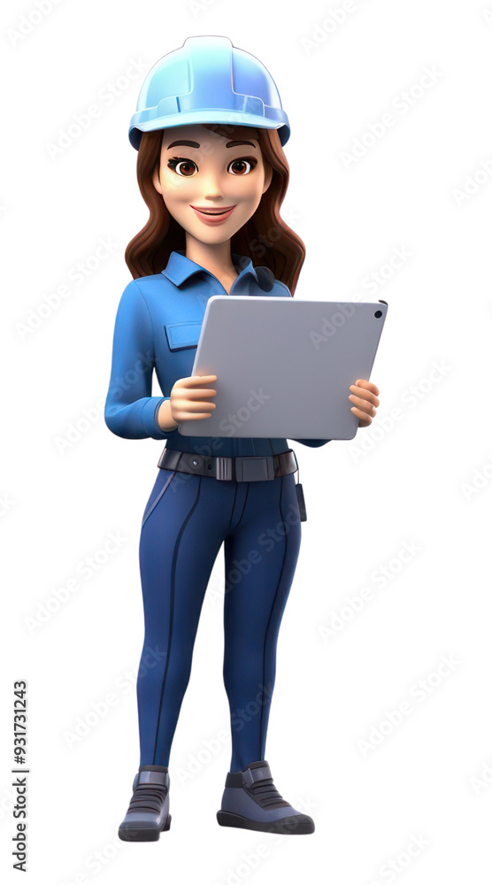 PNG Female engineer computer hardhat helmet. PNG Female engineer computer hardhat helmet.