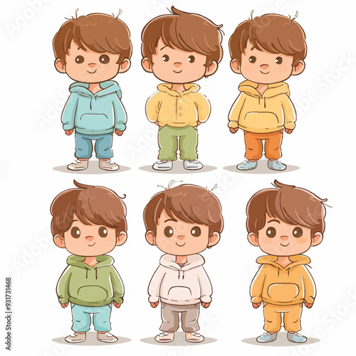 Vector Boy Wanting simple and mini