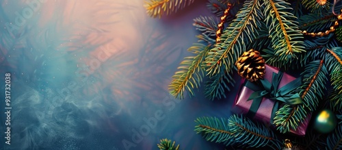 Christmas background featur...