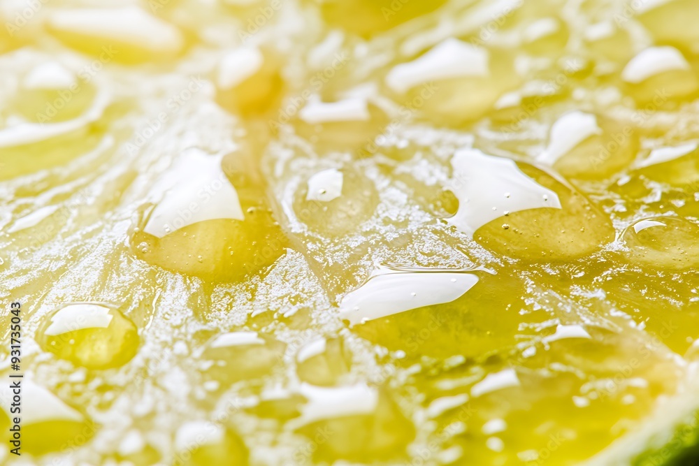 Detailed close-up of fresh lime slice with drops of juice isolated on transparent background png Detailed close-up of fresh lime slice with drops of juice isolated on transparent background png