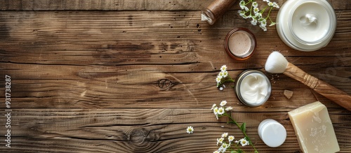 cosmetic creams and natural...
