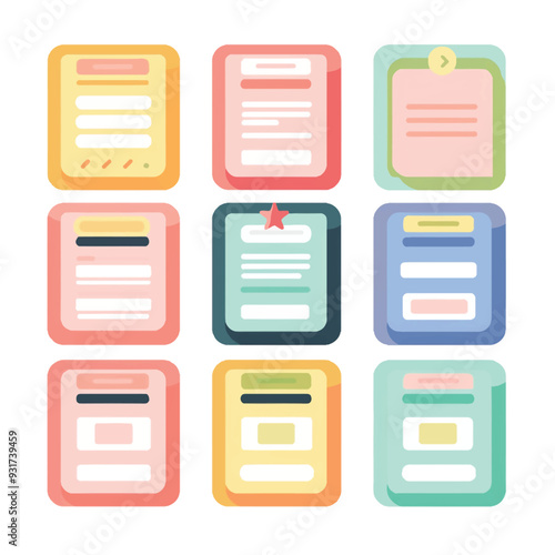 Vector Signup Icon simple and mini