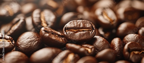 background of roasted coffe...