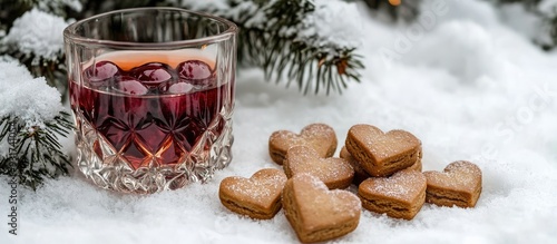 Homemade red cherry tinctur...