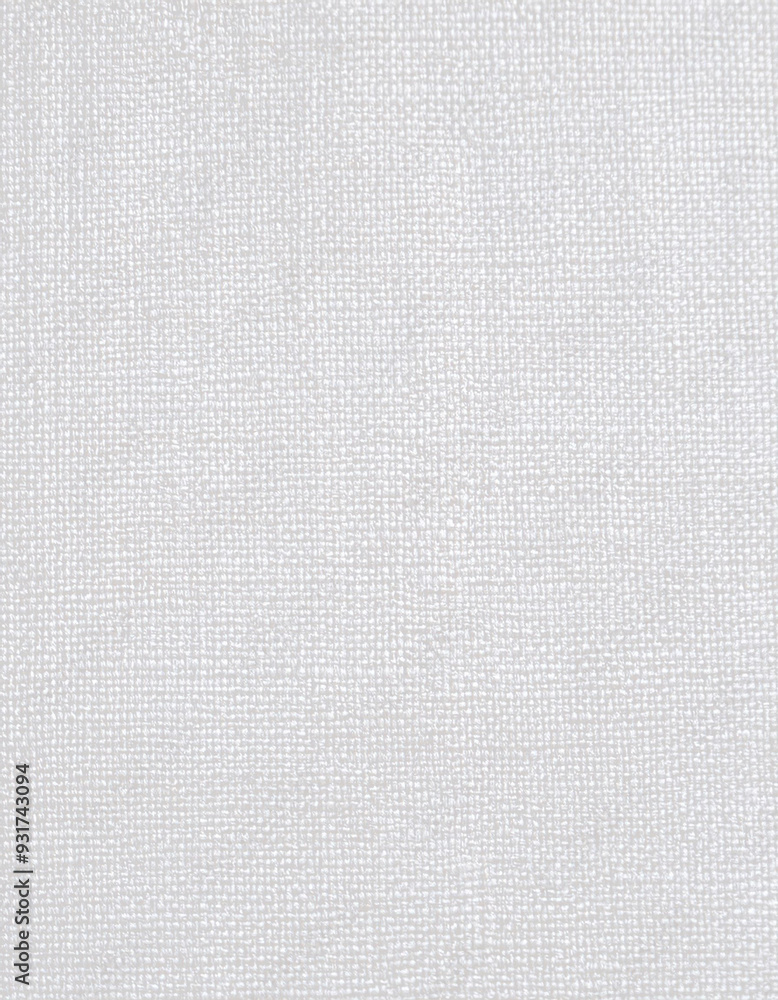 Fototapeta premium Natural white linen fabric texture background