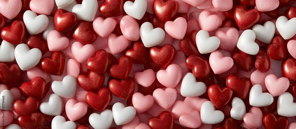 Hearts for a Valentine s Day candy backdrop. with copy space image. Place for adding text or design Hearts for a Valentine s Day candy backdrop. with copy space image. Place for adding text or design