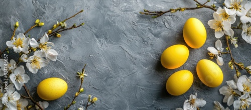Easter background featuring...