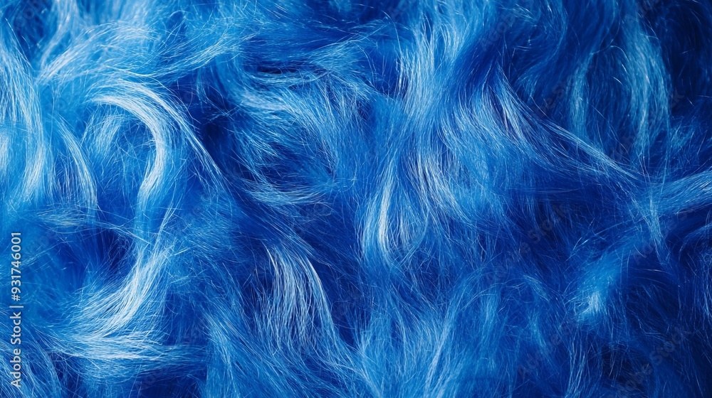 Vibrant blue textured fiber abstract, for backgrounds, textile designs, and creative art projects Vibrant blue textured fiber abstract, for backgrounds, textile designs, and creative art projects