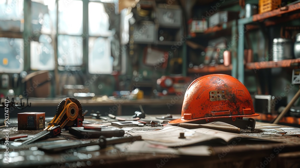Labor Day. Helmet and Tools. Generative AI 8k Realistic
Labor Day. Helmet and Tools. Generative AI 8k Realistic