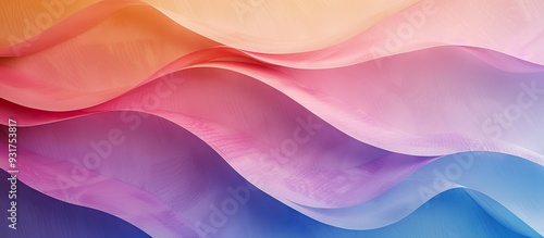 Multicolored paper backdrop...