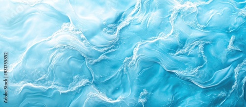 Beautiful wave pattern in t...