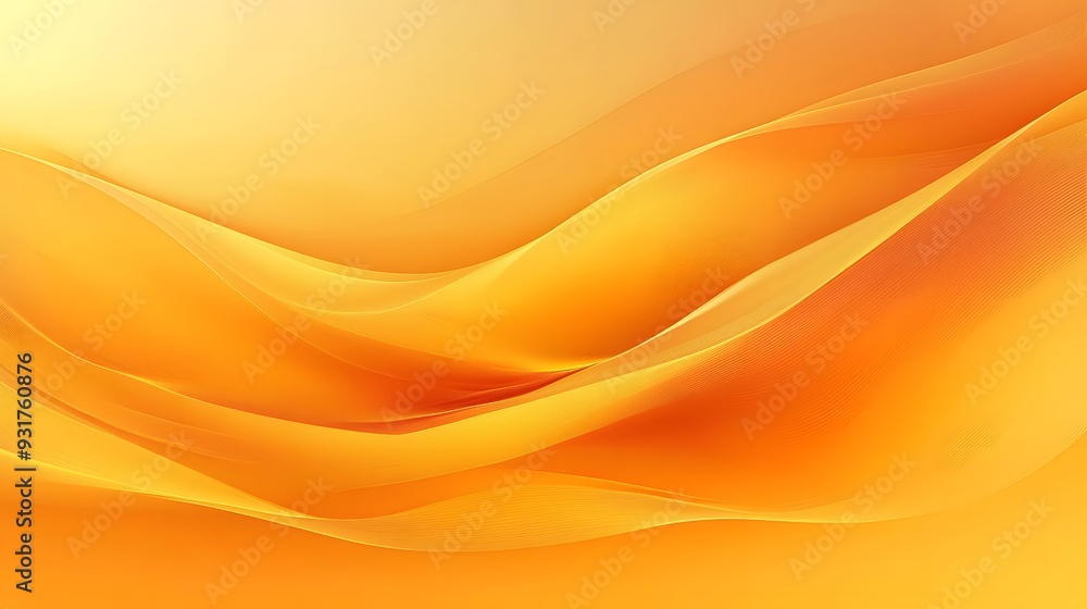 Simple Vector Artwork Featuring a Light Orange Background with Radiant Yellow Wave Elements and Soft Light-Shadow Interplay Simple Vector Artwork Featuring a Light Orange Background with Radiant Yellow Wave Elements and Soft Light-Shadow Interplay