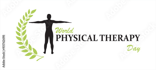 World Physiotherapy (PT) Day. international physiotherapy day. physiotherapy vector illustration. world physical therapy day. World Physical Therapy Day