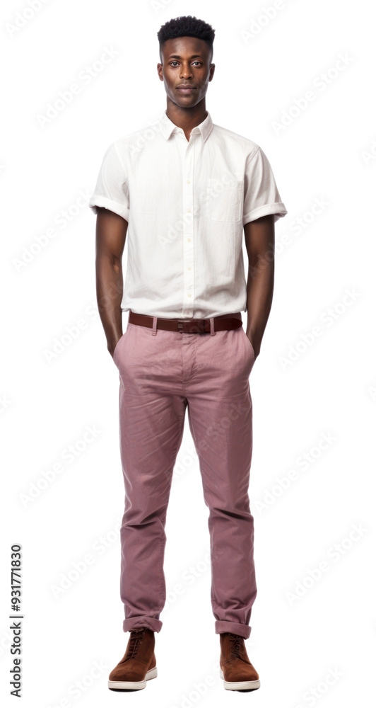 Fototapeta premium PNG Standing shirt adult accessories.