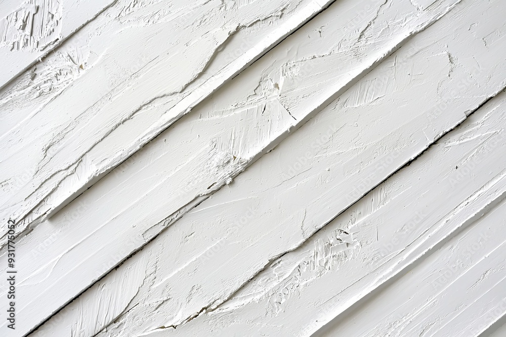 Obraz premium Abstract background of white plywood texture created with generative AI