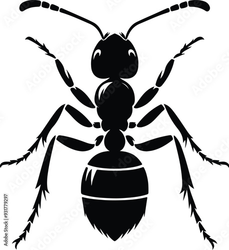 ant art drawing printable silhouettes vector design transparent background photo