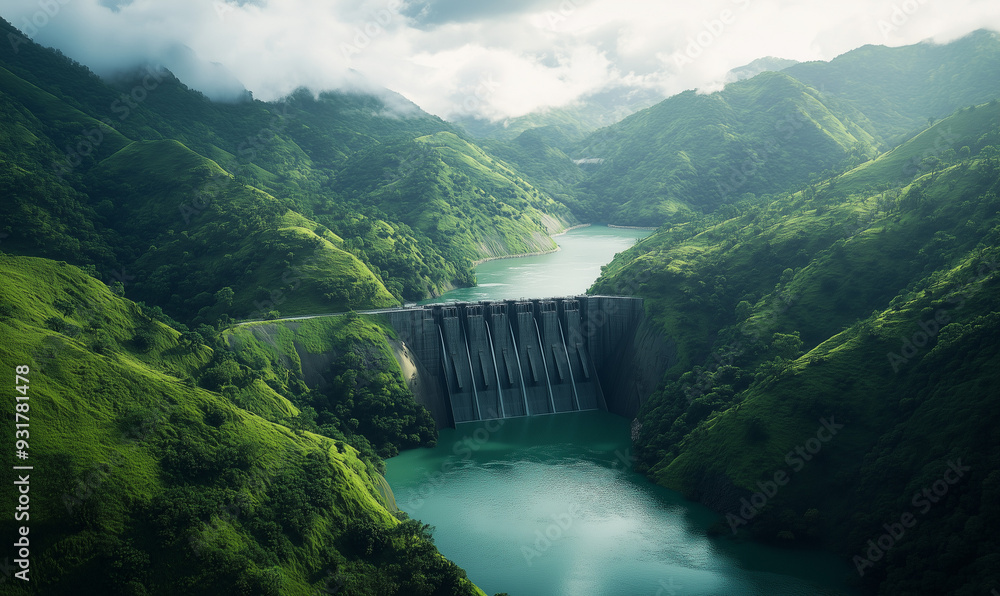 dam in the mountains dam in the mountains