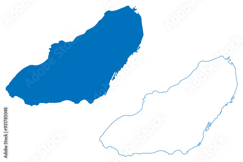 Lake Chatyr-Kol (Kyrgyzstan, Kyrgyz Republic) map vector illustration, scribble sketch Chatyr-Köl, Chatyr Kol or Chatyr-Kul map