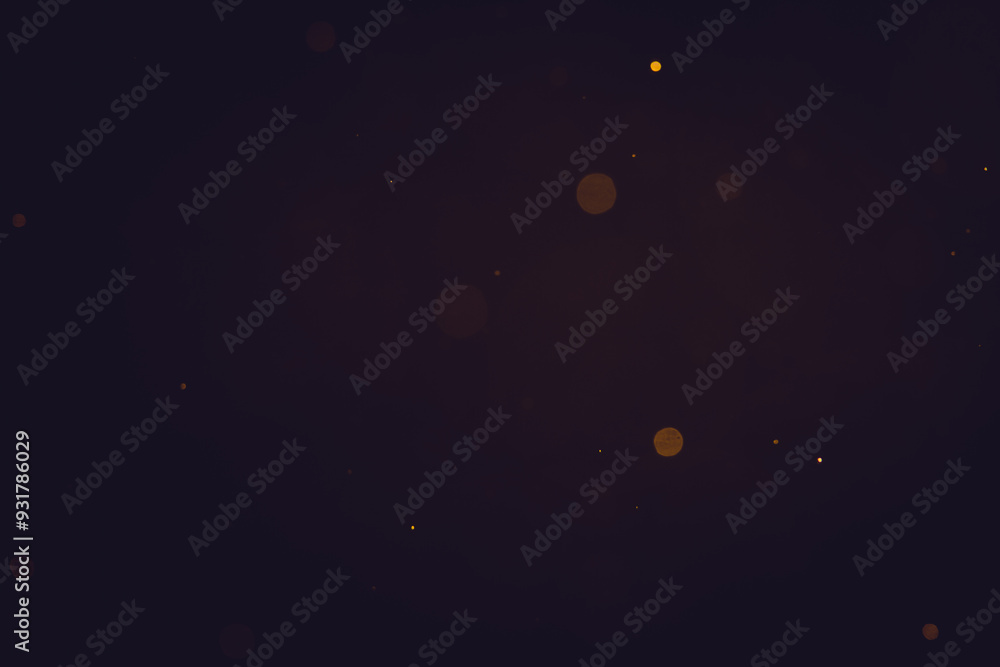 Dark Abstract Gold bokeh sparkle on black background Dark Abstract Gold bokeh sparkle on black background