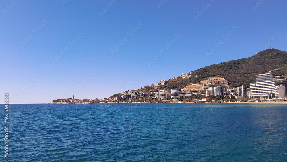 Fototapeta premium Montenegrin coast in Budva.