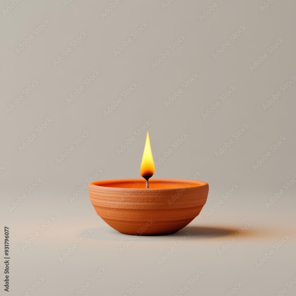 A beautifully crafted clay bowl with a flame, radiating warmth and serenity, ideal for spiritual and cozy atmospheres. A beautifully crafted clay bowl with a flame, radiating warmth and serenity, ideal for spiritual and cozy atmospheres.