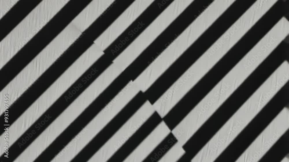 Minimalist Black and White Symmetry with shifting motion Minimalist Black and White Symmetry with shifting motion