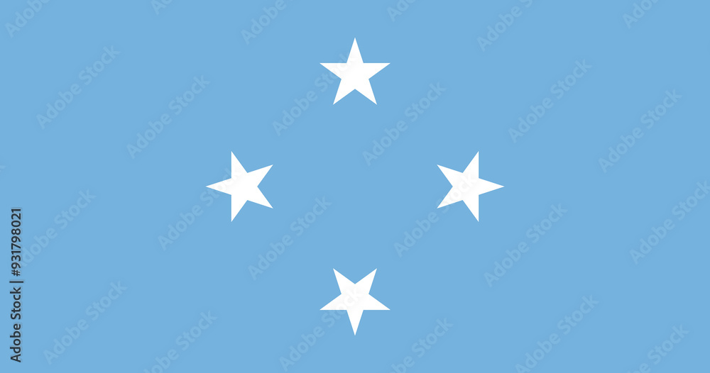 Flag of the Federated States of Micronesia Flag of the Federated States of Micronesia