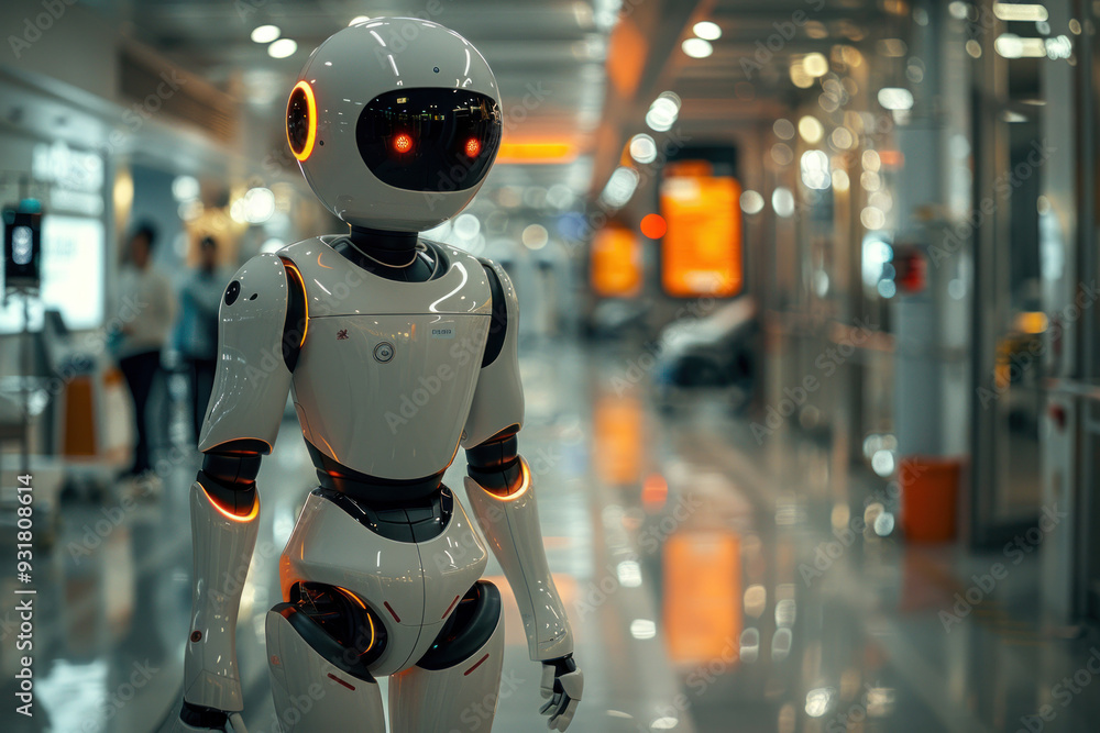 AI robots improving hospital patient care AI robots improving hospital patient care