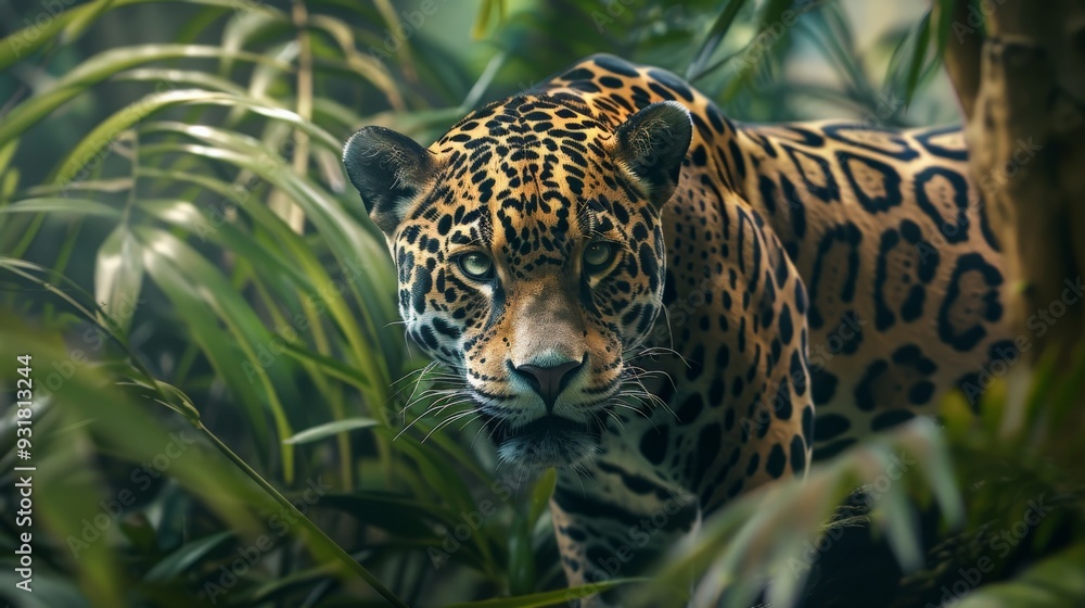 Jaguar in the Jungle.