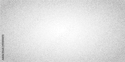 Grain texture gravel noise gradient. pointillism effect background. Dotted points, grainy sand, grunge abstract monochrome halftone.