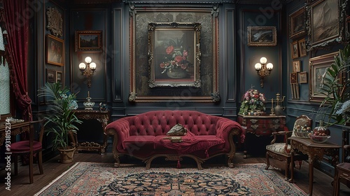 Wallpaper Mural Vintage studio interior set Torontodigital.ca