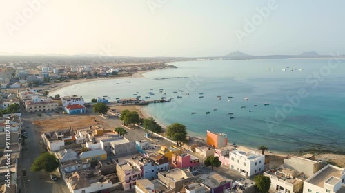 Morning in Sal Rei, Boavista, Cape Verde
